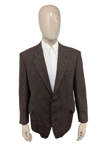 Chaqueta de lana de Greiff vintage. Motín de color verde berenjena. Tamaño 26 (52/L)