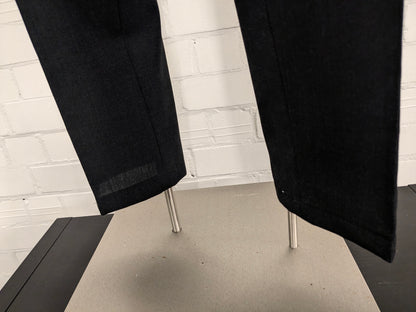 Pantalon en laine licona. Gris foncé mélangé. Taille 56 / XL.