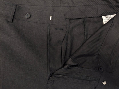 Pantalon en laine licona. Gris foncé mélangé. Taille 56 / XL.