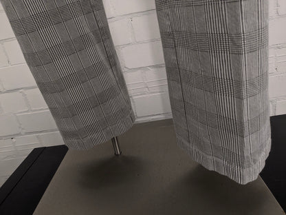 H2O Equip pants / trousers. Beige gray checked. Size W33 - L34.