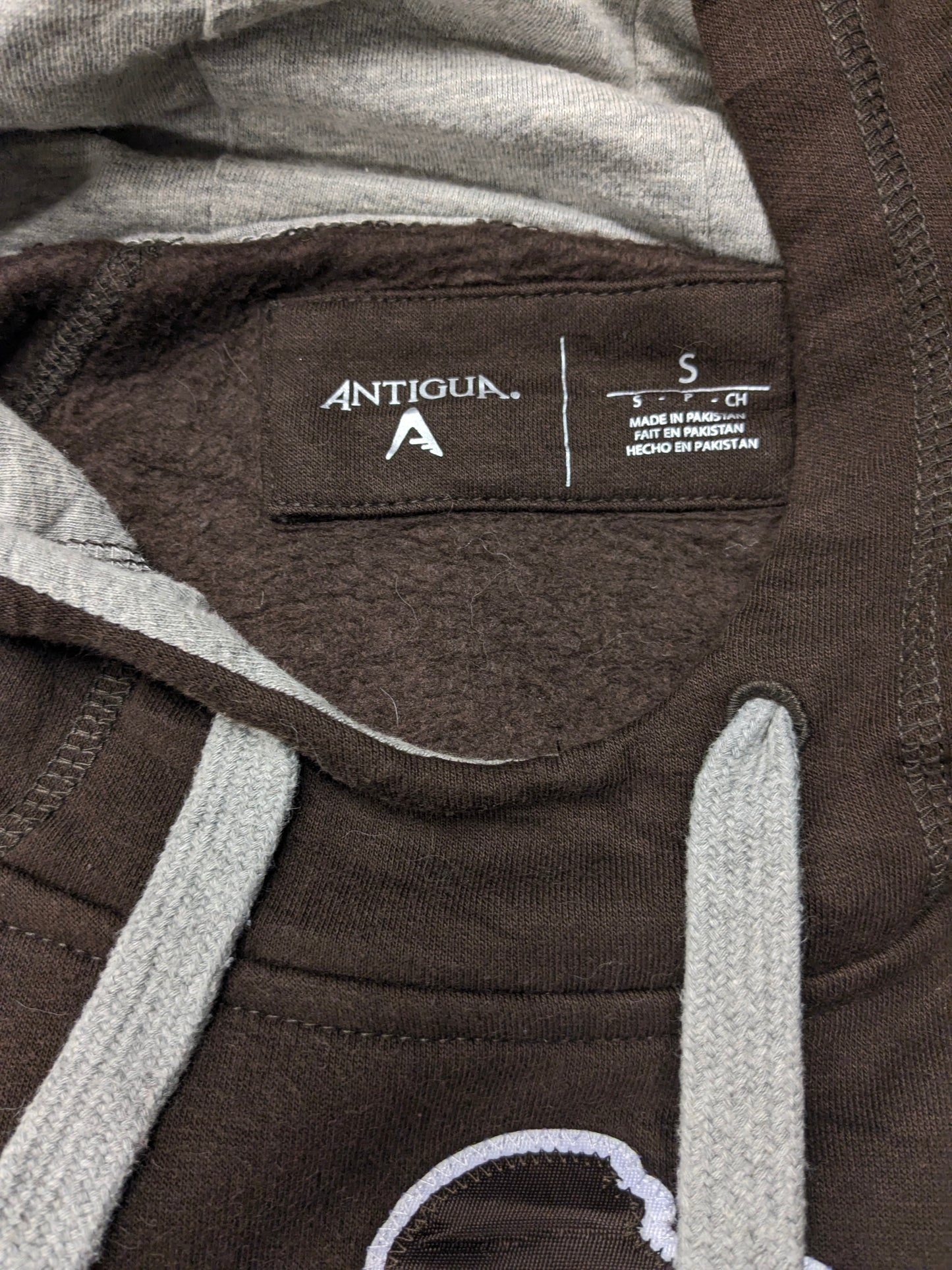 Antigua Cleveland Browns Hoodie. Brown colored. Size S.