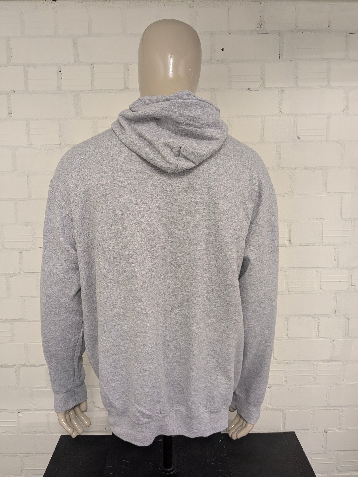 Spartans Hoodie. Gray mixed with print. Size 2XL / XXL.