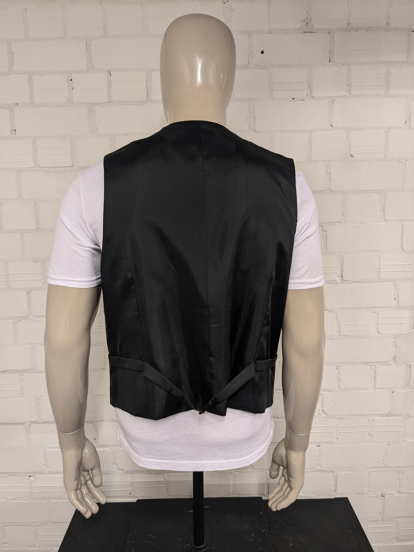 Gilet vintage. Brown Black vérifié. Taille L.