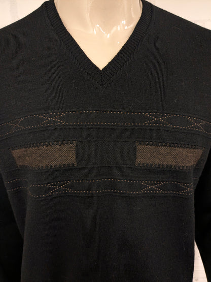 Vintage Gian Luca Trui. Black Brown Coloted. Taglia L.
