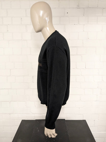 Vintage Gian Luca Trui. Black Brown Coloted. Taglia L.