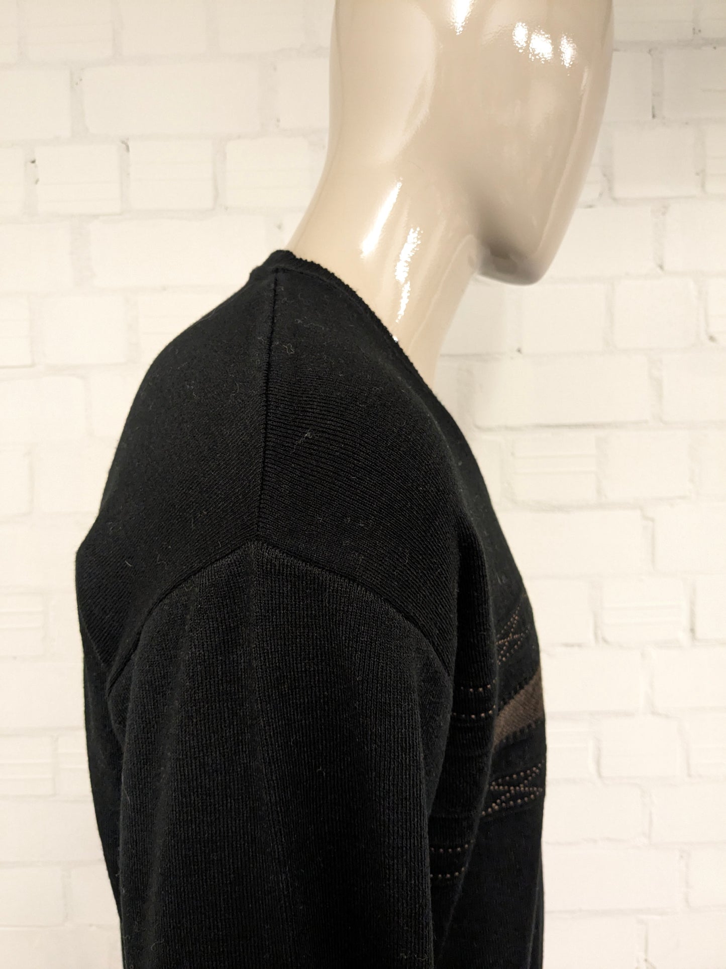 Vintage Gian Luca Trui. Black Brown Coloted. Taglia L.