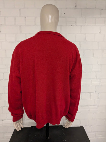 Pulo Polo Persona Persona. Couleur beige gris rouge. Taille 3xl / xxxl. 80% de laine.