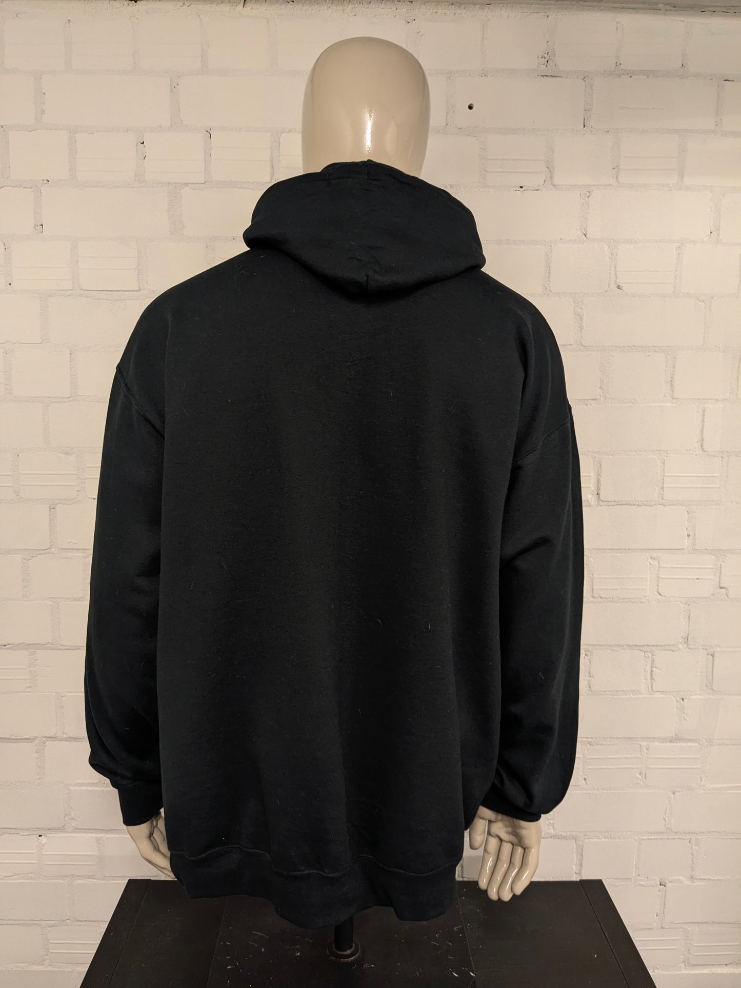 Sudadera con capucha del Trofeo Vince Lombardi. Negro con estampado. Talla 2XL / XXL.