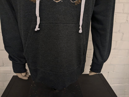 Official NHL Golden Knights Hoodie. Antraciet Geel gekleurd. Maat 2XL / XXL.