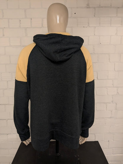 Official NHL Golden Knights Hoodie. Antraciet Geel gekleurd. Maat 2XL / XXL.