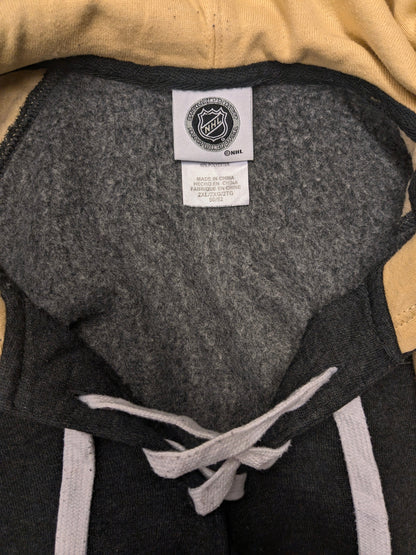 Official NHL Golden Knights Hoodie. Antraciet Geel gekleurd. Maat 2XL / XXL.