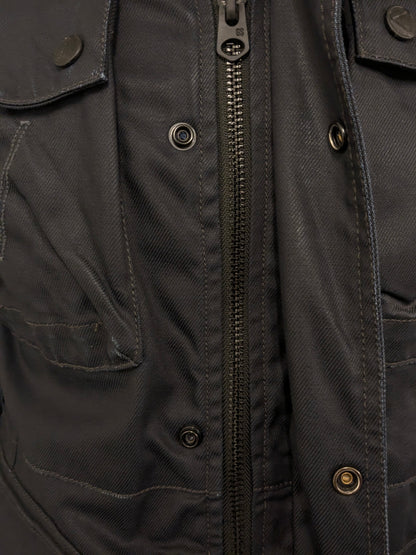 G-Star RAW between coat / jacket. Dark Blue colored. Size M.
