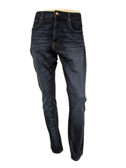 Tommy Hilfiger jeans. TH Flex. Dark Blue colored. Size W36 - L36. Houston stretch.
