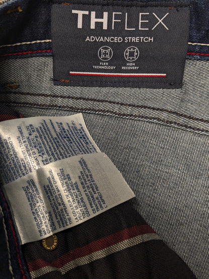 Tommy Hilfiger jeans. TH Flex. Dark Blue colored. Size W36 - L36. Houston stretch.