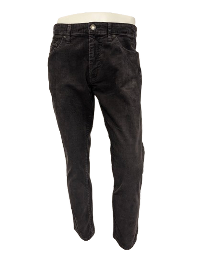 Good Fellow ribbed trousers. Dark Brown colored. Size W34 - L30. slim fit.