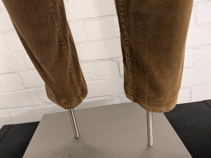 Pantalon côtelé Bonobo. De couleur marron clair. Taille W34 - L32. Tapez sur mesure.