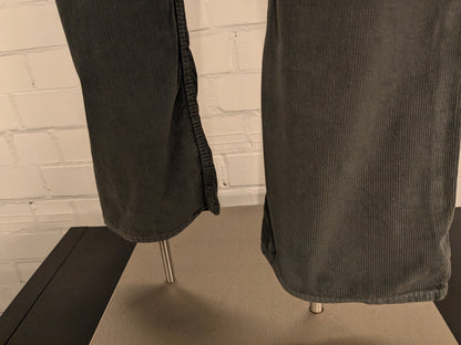 American Eagle ribbed trousers. Colored gray. Size W33 - L32. Type Original straight.