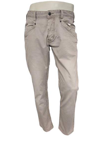Pantaloni PME Legend Bare Metal. Colore beige. Taglia W33 - L32.