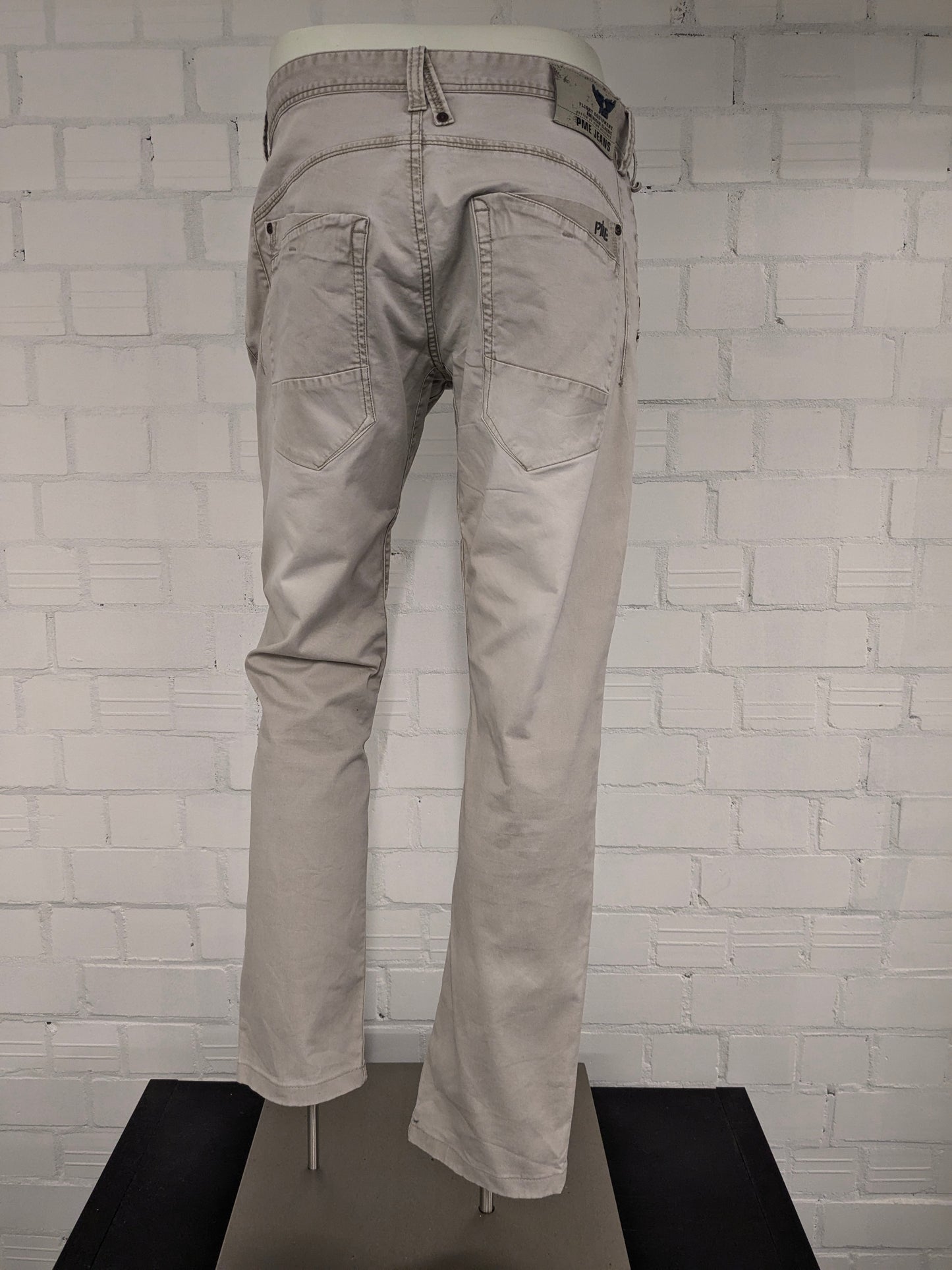 Pantaloni PME Legend Bare Metal. Colore beige. Taglia W33 - L32.