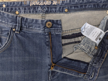 Vanguard jeans. Blauw gekleurd. Maat W36 - L36.