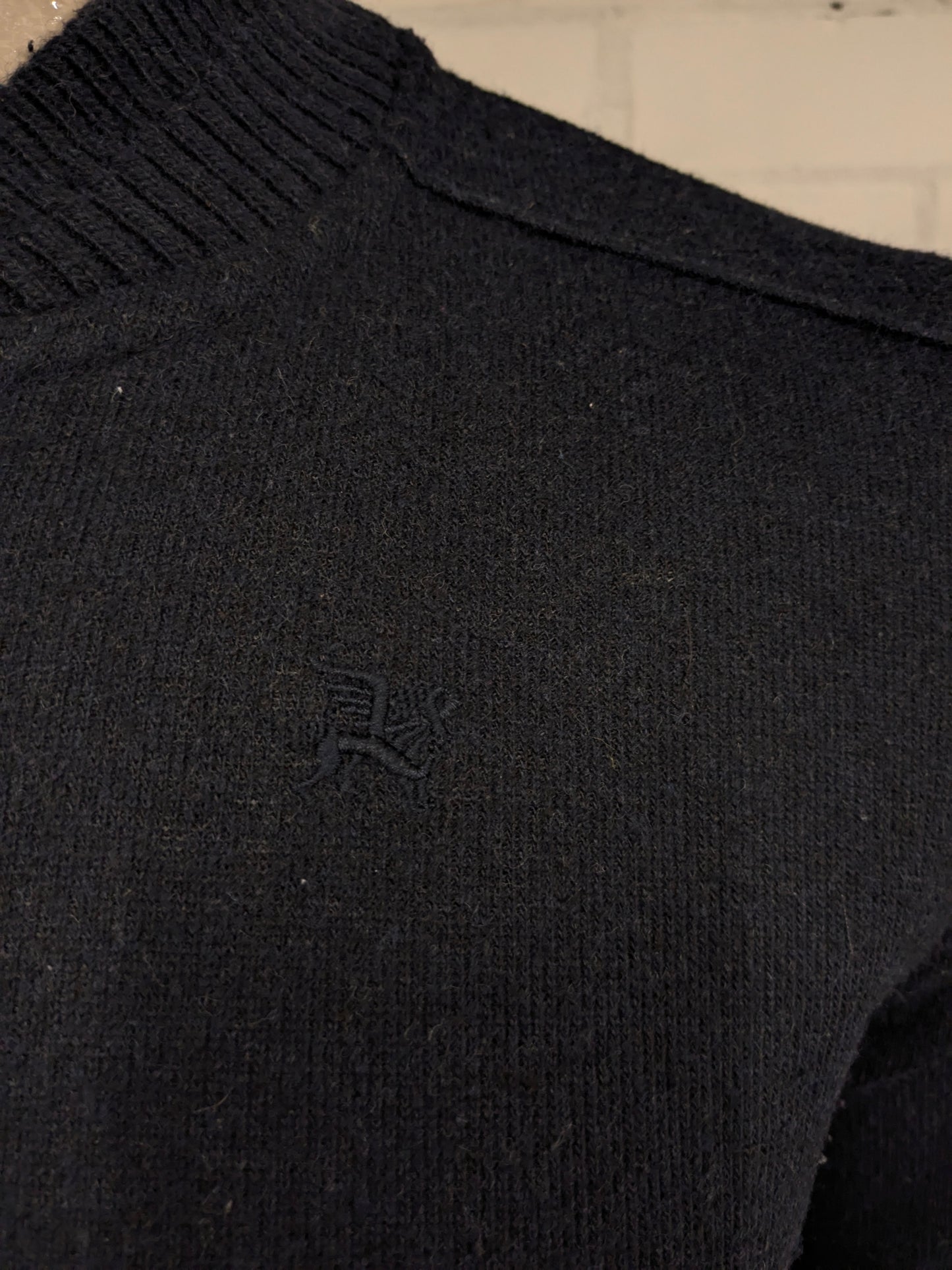 Vanguard vest with zipper. Dark Blue colored. Size L. "Ambassador."