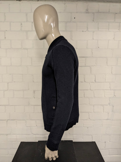 Vanguard vest with zipper. Dark Blue colored. Size L. "Ambassador."