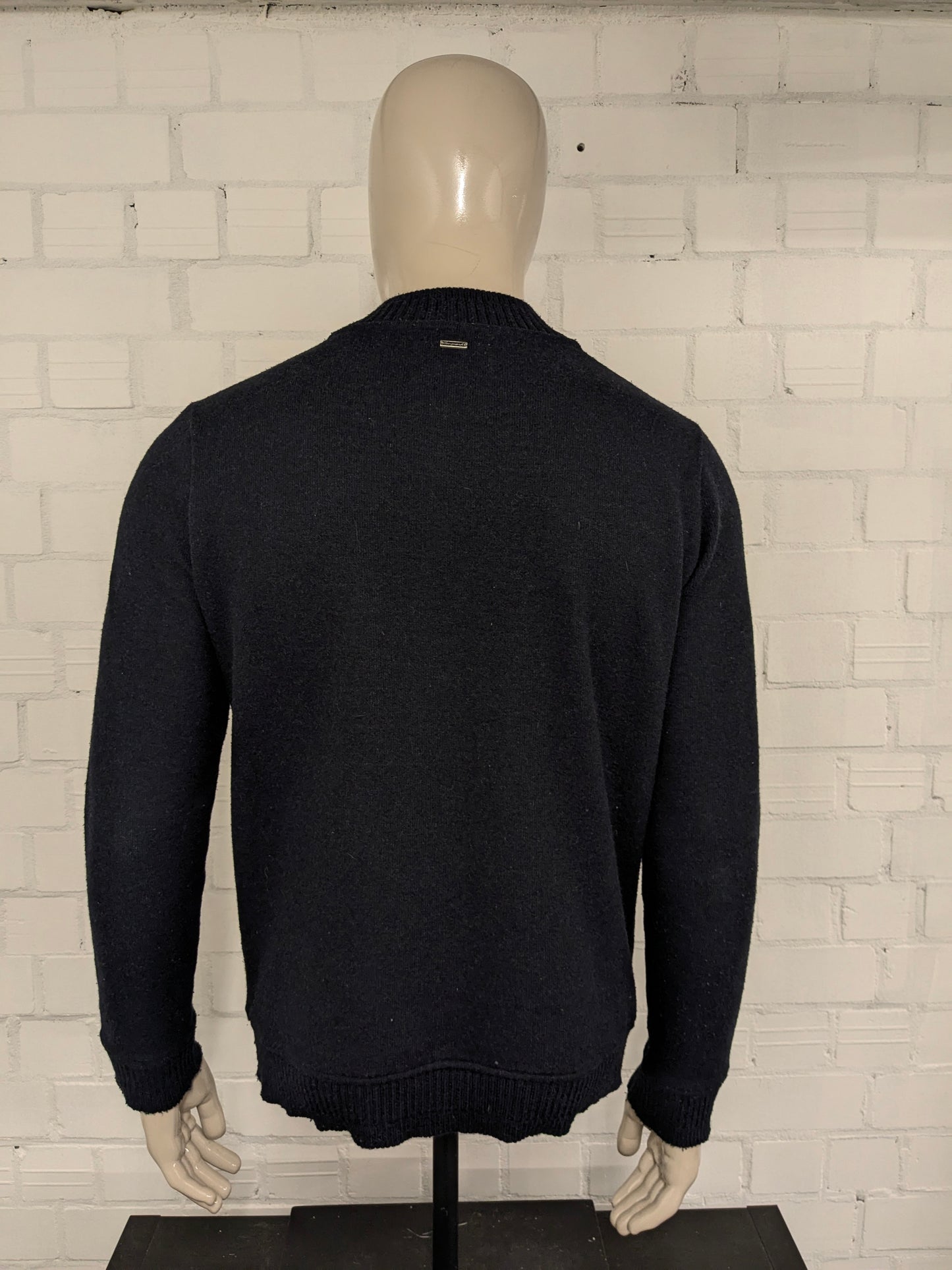 Vanguard vest with zipper. Dark Blue colored. Size L. "Ambassador."