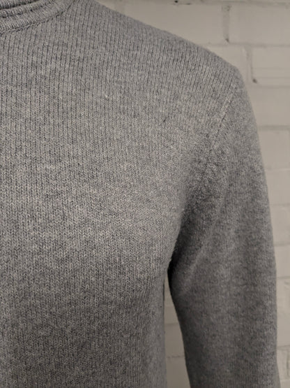 Jersey Scotch & Soda. Gris claro mezclado. Talla L.