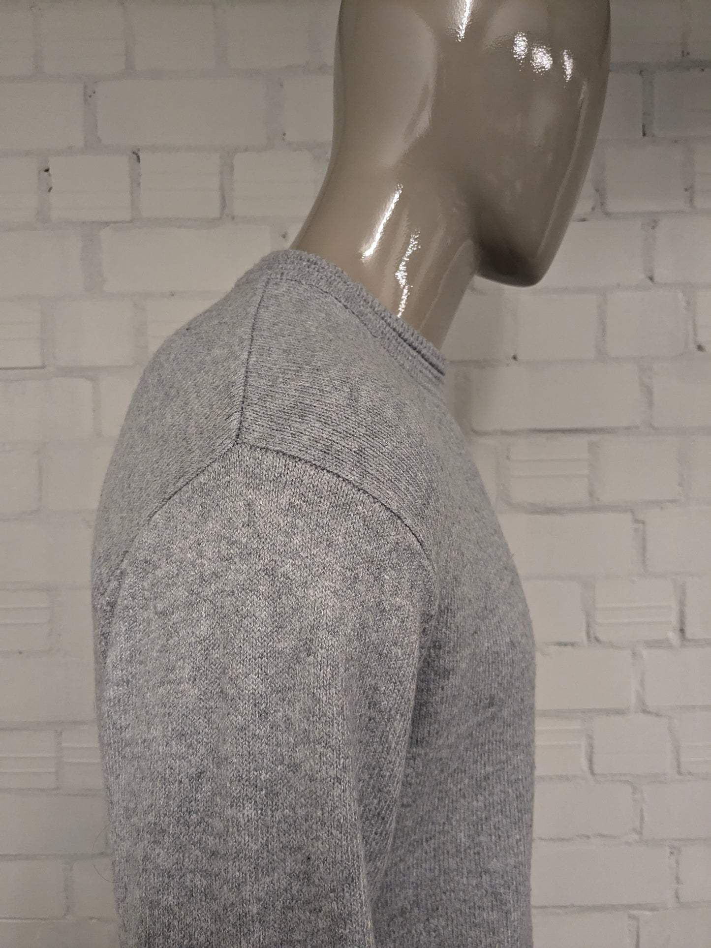 Jersey Scotch & Soda. Gris claro mezclado. Talla L.