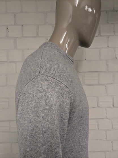 Jersey Scotch & Soda. Gris claro mezclado. Talla L.