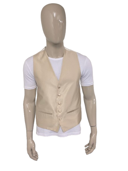 Anthony gilet. Goudkleurig motief. Maat M.