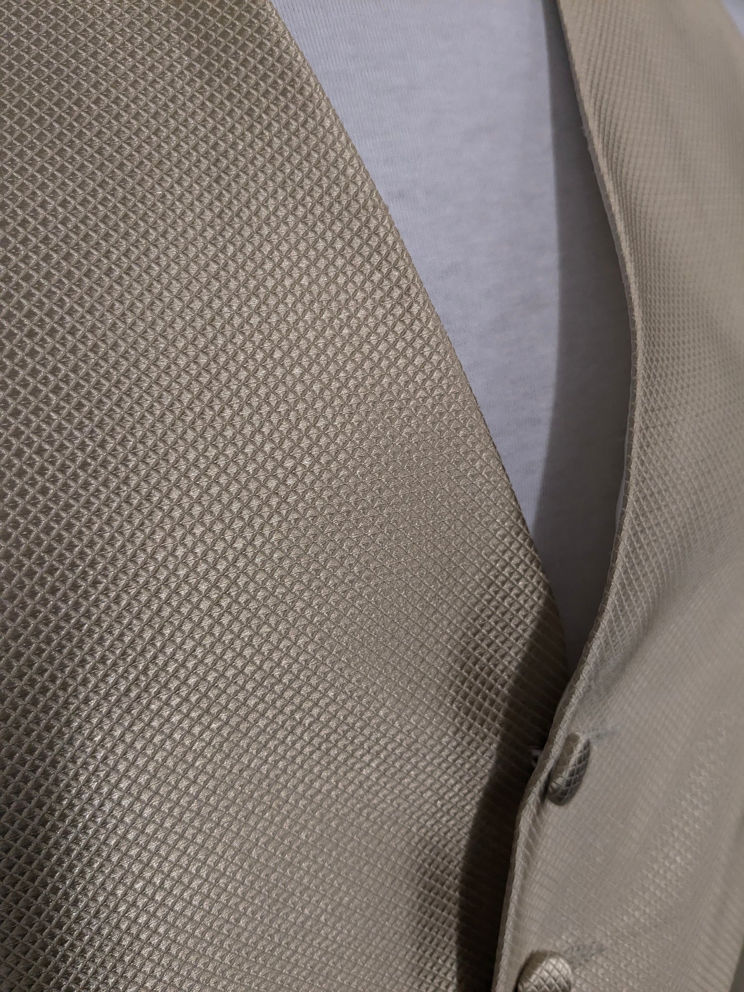 Anthony gilet. Goudkleurig motief. Maat M.