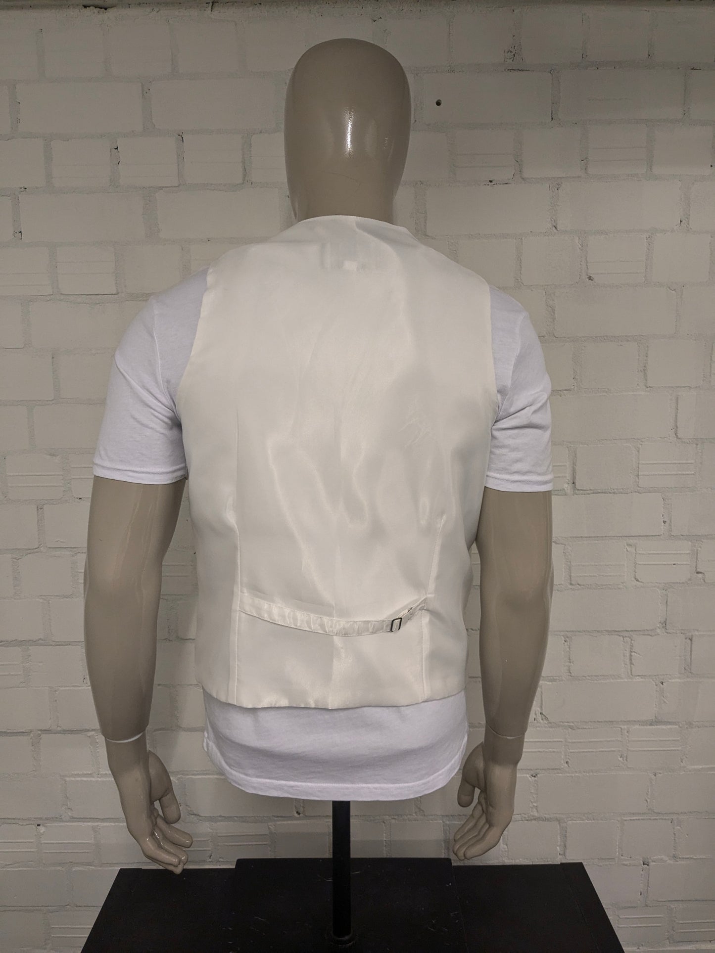 Anthony gilet. Goudkleurig motief. Maat M.