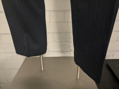 Abito in lana Royal Bartlett & Walker. Blu Marrone a strisce. Taglia 48/M.