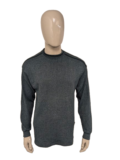 Dat's Creation trui. Groen gemêleerd. Maat L.