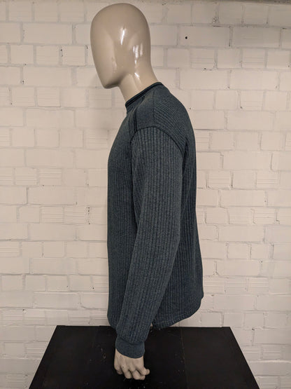 Dat's Creation trui. Groen gemêleerd. Maat L.