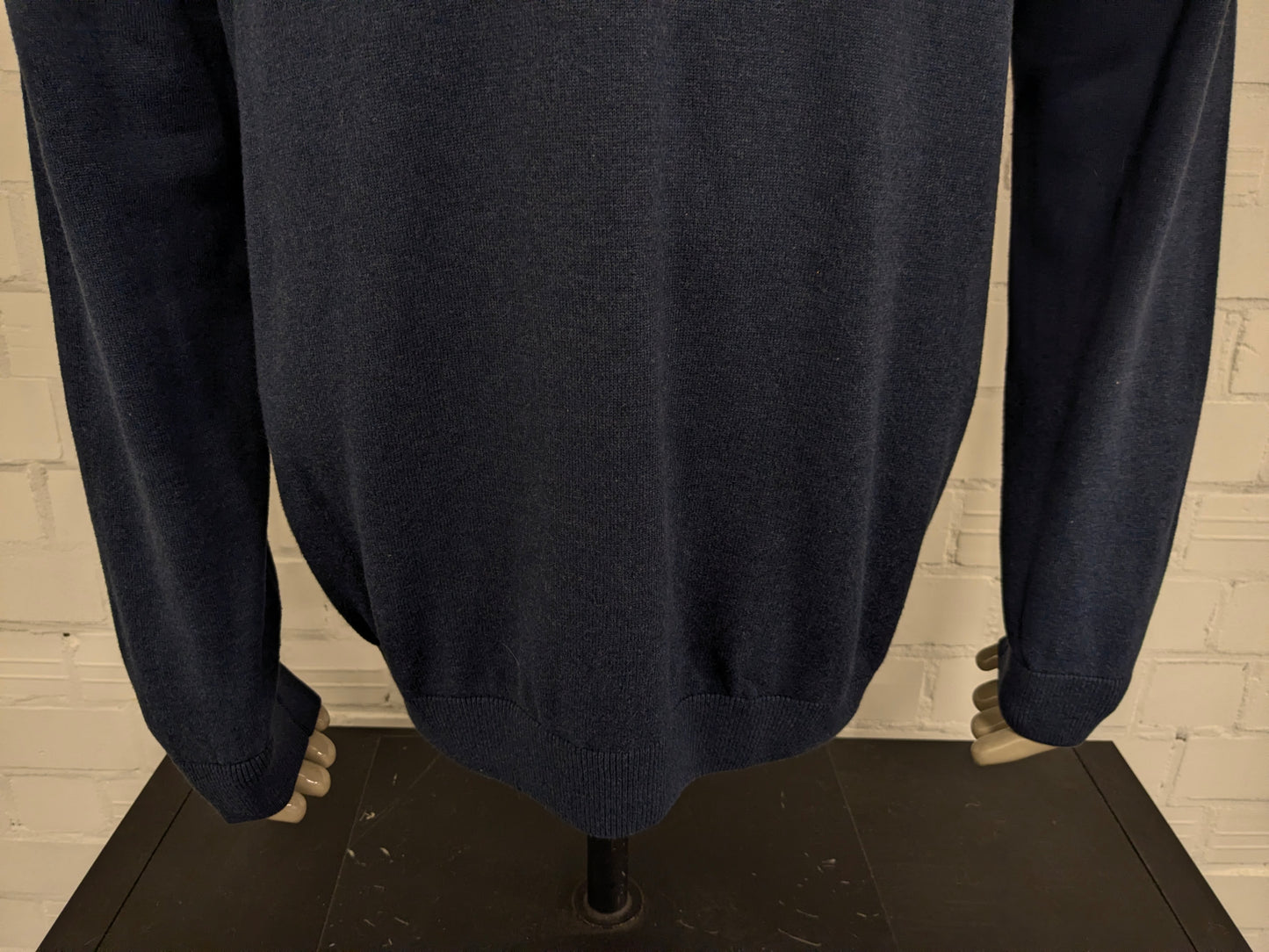 s Oliver casual trui. Donker Blauw gemêleerd. Maat 2XL / XXL.