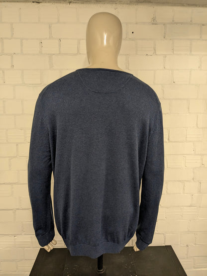 s Oliver casual trui. Donker Blauw gemêleerd. Maat 2XL / XXL.
