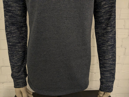 Maglione di Jack&Jones. Blu Grigio misto. Taglia M.