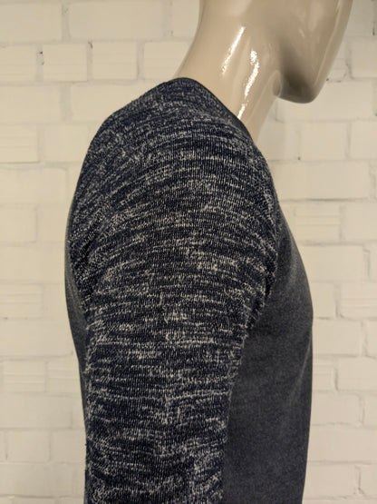 Maglione di Jack&Jones. Blu Grigio misto. Taglia M.