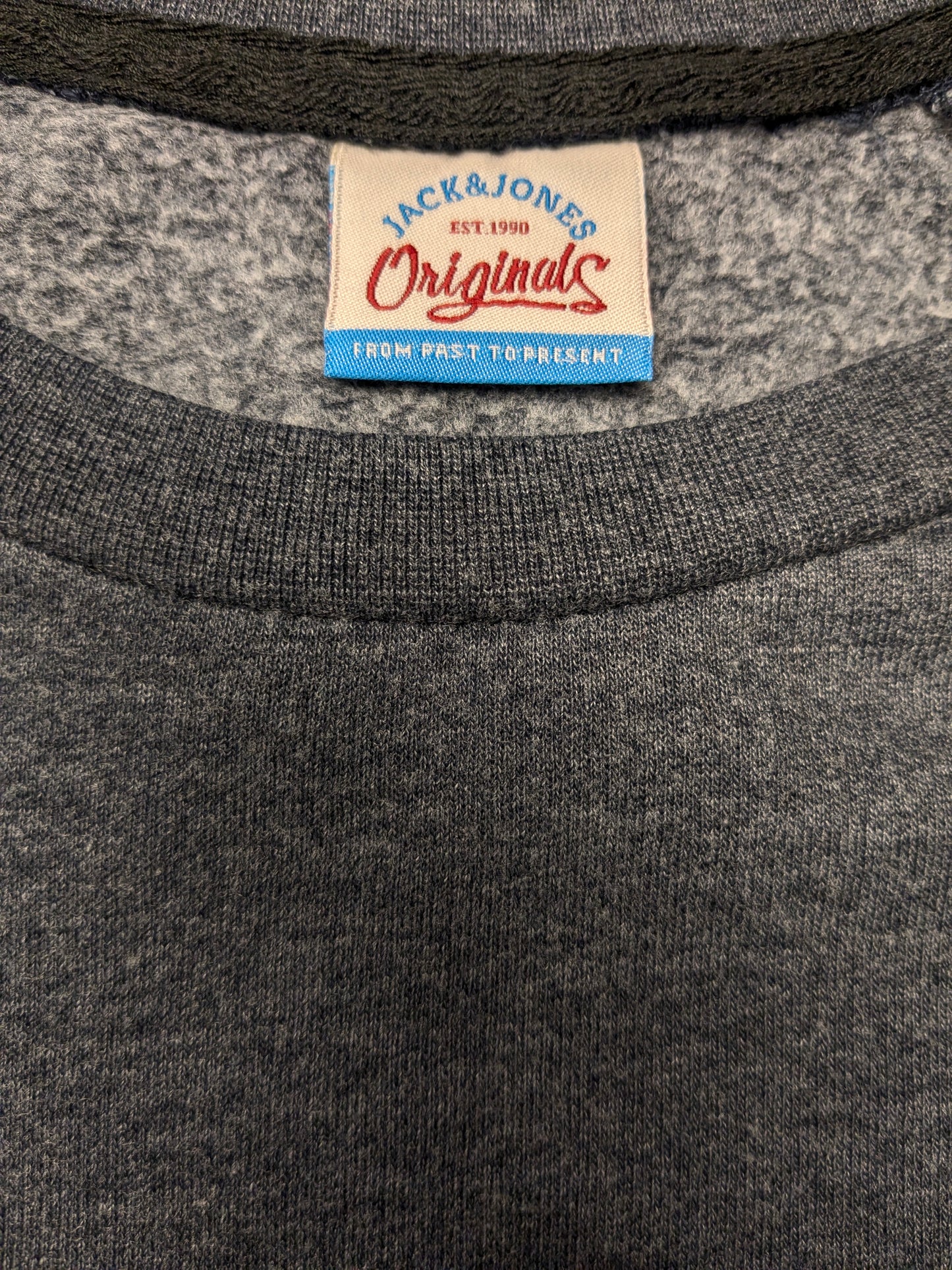 Maglione di Jack&Jones. Blu Grigio misto. Taglia M.