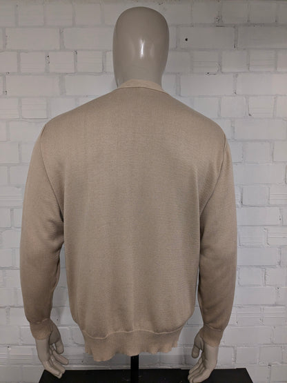 Bartlett & Walker cardigan. Beige Gray Blue colored. Size XL.