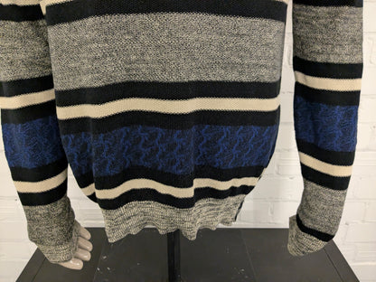 Scotch & Soda sweater. Blue Black Beige colored. Size XL.