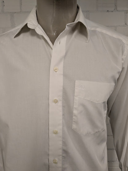Vintage Olymp Luxor overhemd Beige gekleurd. Maat L.