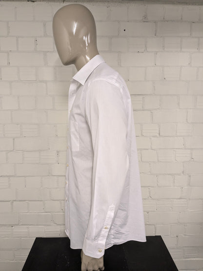 Camisa Stafford. De color blanco. Talla XL. ajuste regular.