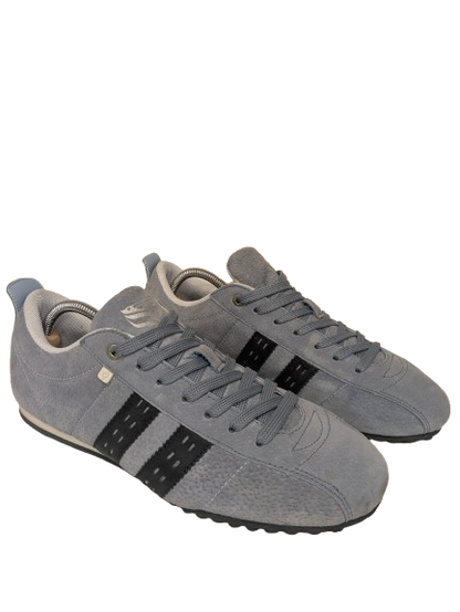 Zapatillas Quick Typhoon sp de piel. De color azul claro. Talla 44.