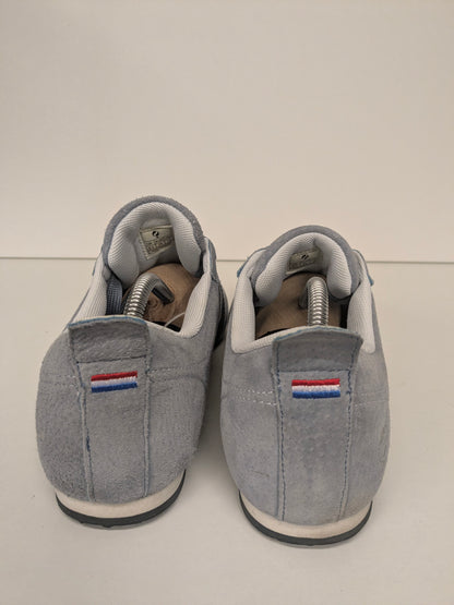 Zapatillas Quick Typhoon sp de piel. De color azul claro. Talla 44.