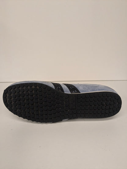 Zapatillas Quick Typhoon sp de piel. De color azul claro. Talla 44.