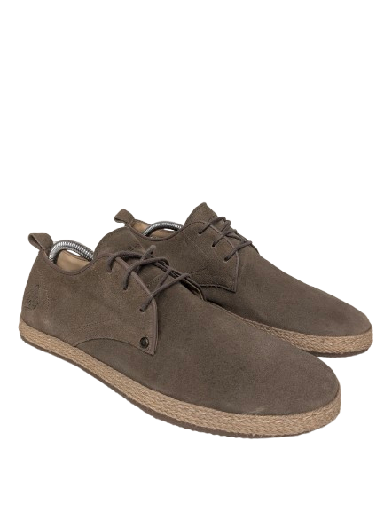 Rehab Leren veterschoenen. Bruin gekleurd. Maat 43.