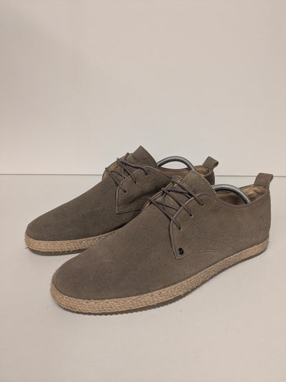 Rehab Leren veterschoenen. Bruin gekleurd. Maat 43.